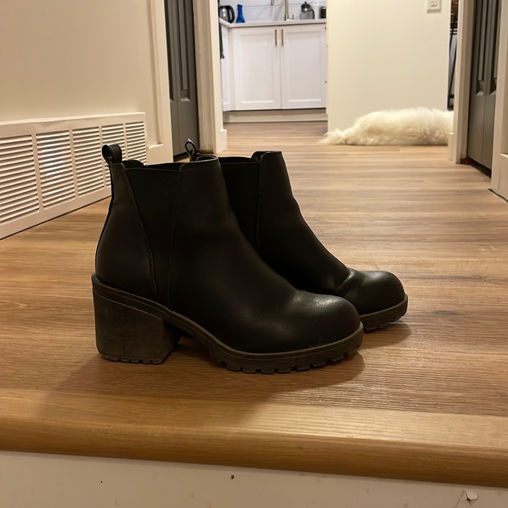 Black boots